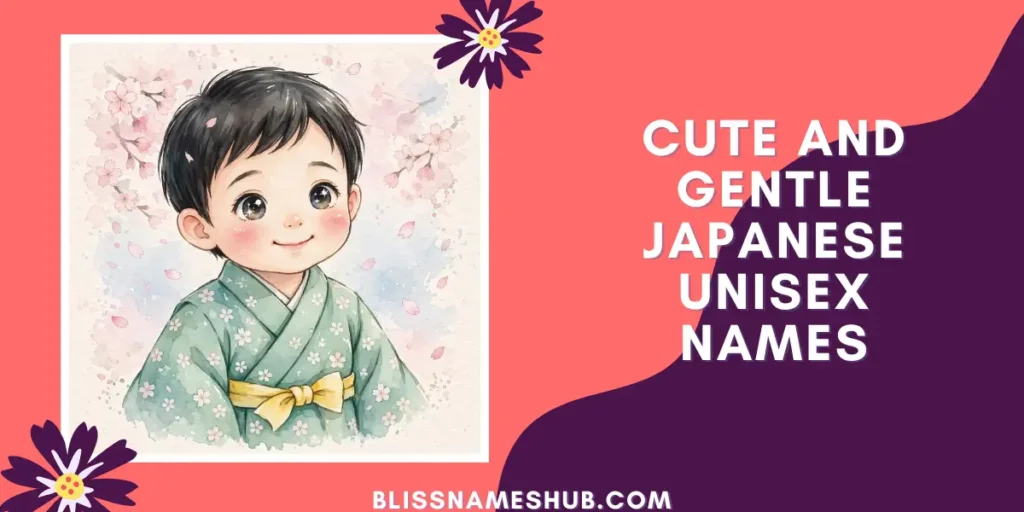 Cute and Gentle Japanese Unisex Names