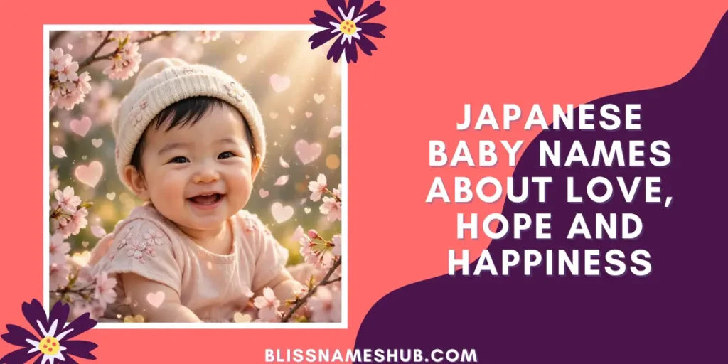 Japanese Baby Names About Love, Hope and Happiness
