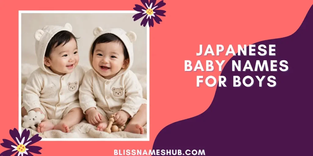 Japanese Baby Names for Boys