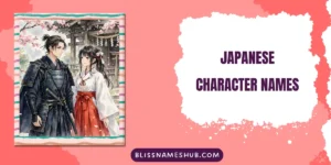 Japanese Character Names