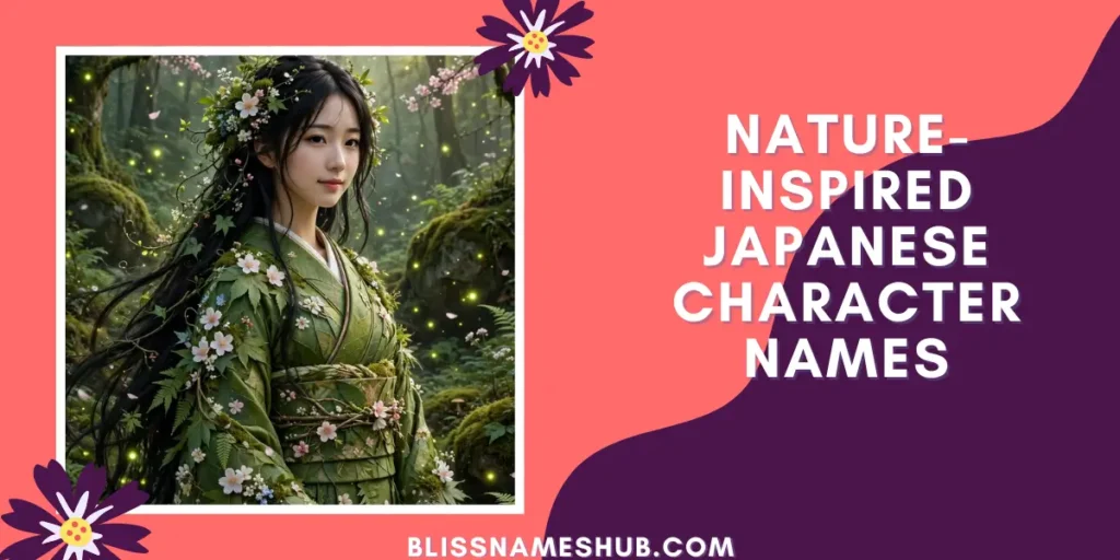 Nature-Inspired Japanese Character Names