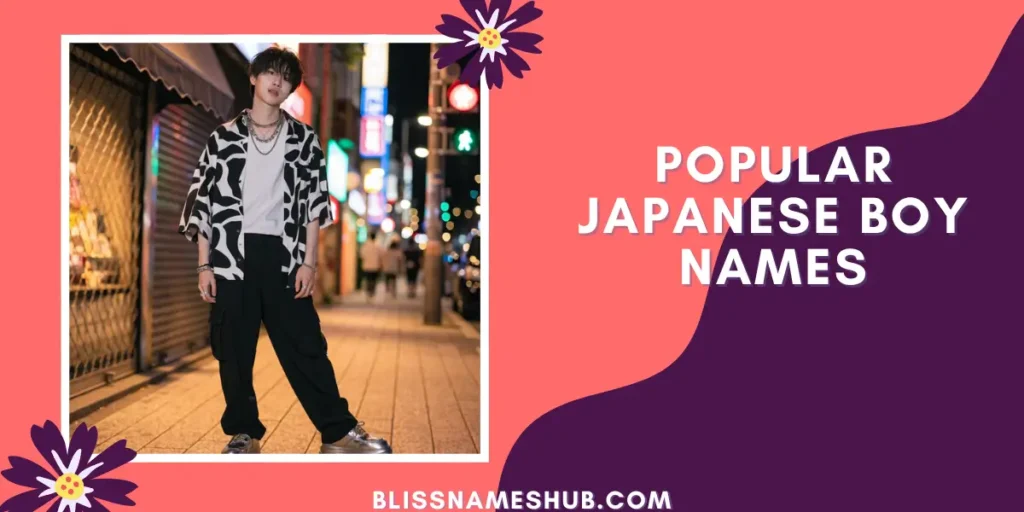 Popular Japanese Boy Names