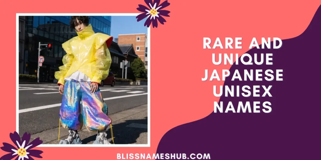 Rare and Unique Japanese Unisex Names