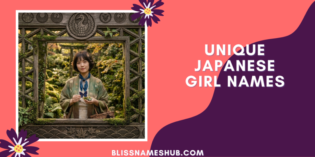 Unique Japanese Girl Names