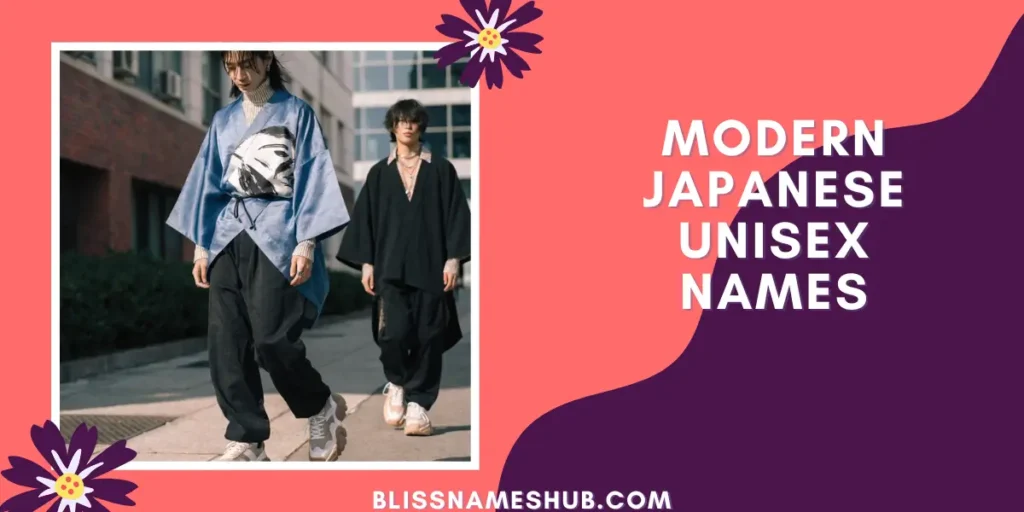 Modern Japanese Unisex Names