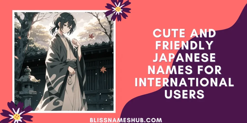 Cute and Friendly Japanese Names for International Users