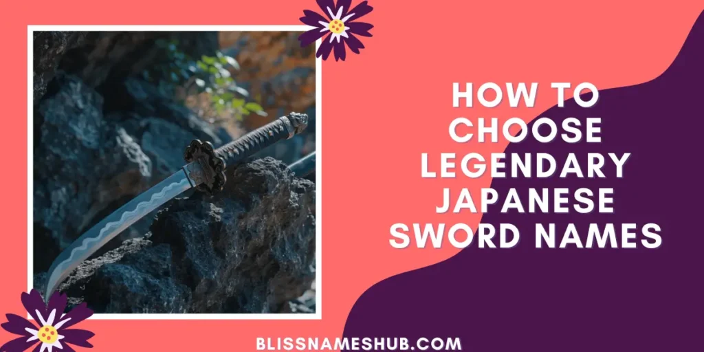 How To Choose Legendary Japanese Sword Names