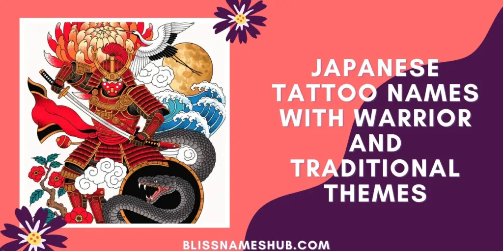 Japanese Tattoo Names With Warrior and Traditional Themes