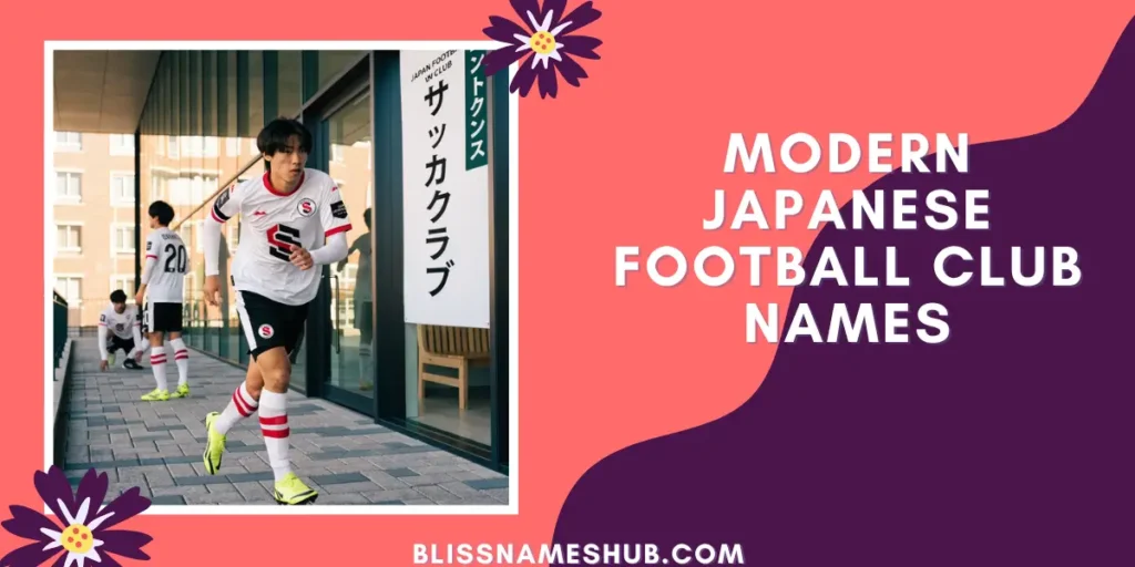 Modern Japanese Football Club Names
