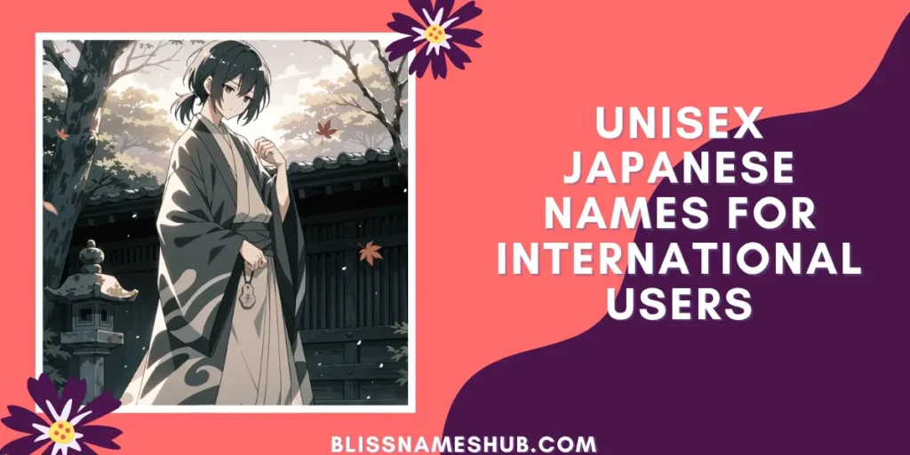 Unisex Japanese Names for International Users